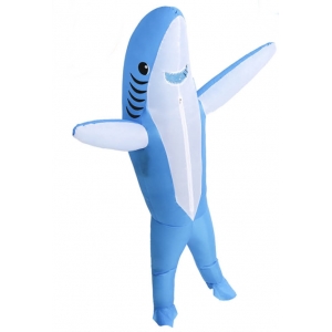 Inflatable Shark Costume Under the Sea Costume - Adult Inflatable Costume 